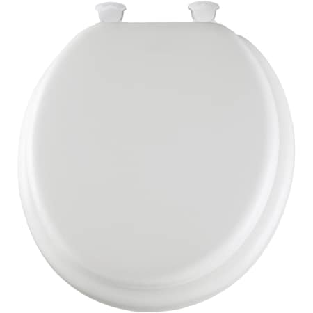 Bemis Eden Round White Soft Toilet Seat 15EC 000